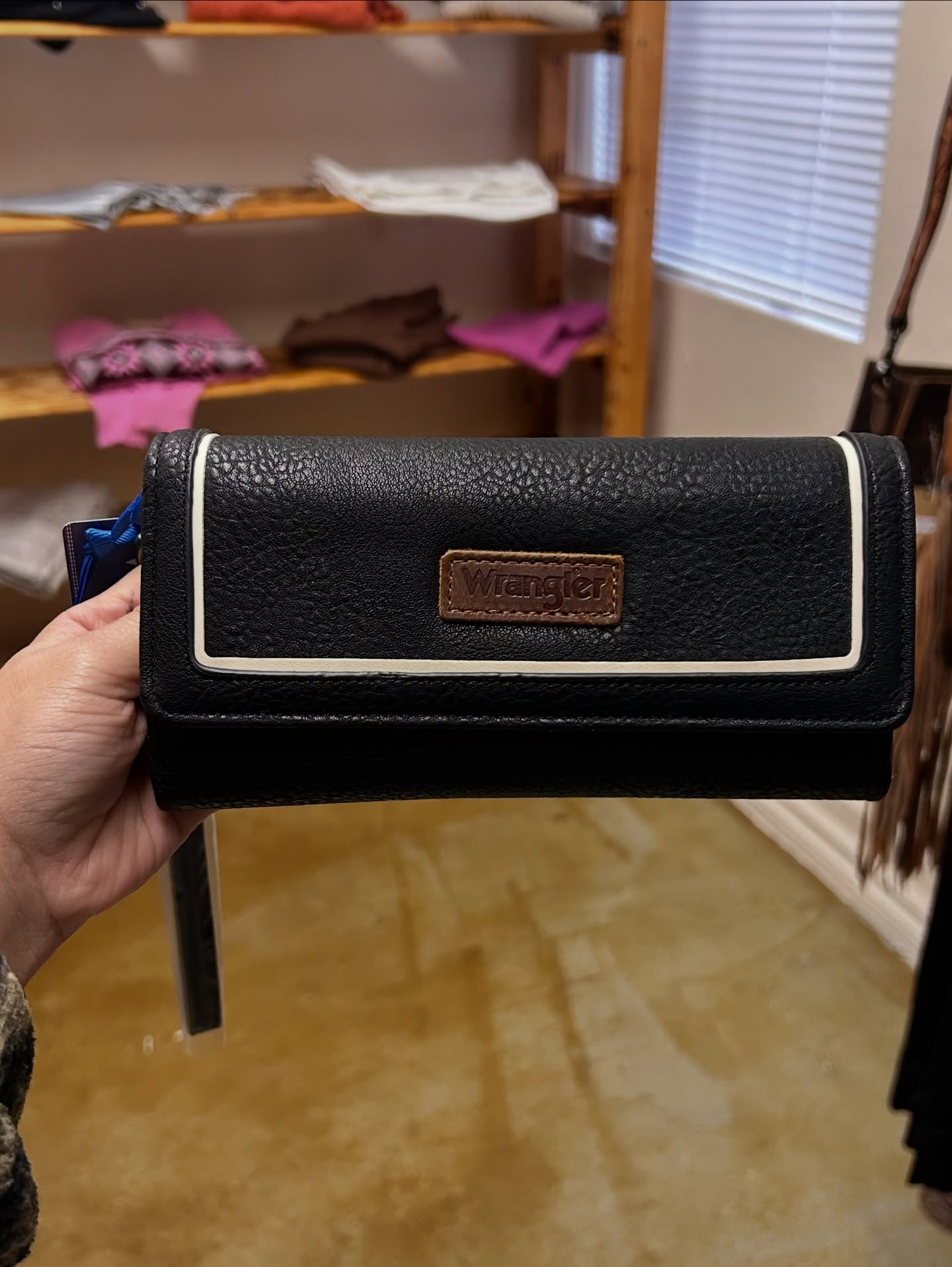 Wrangler Black Trim Wallet