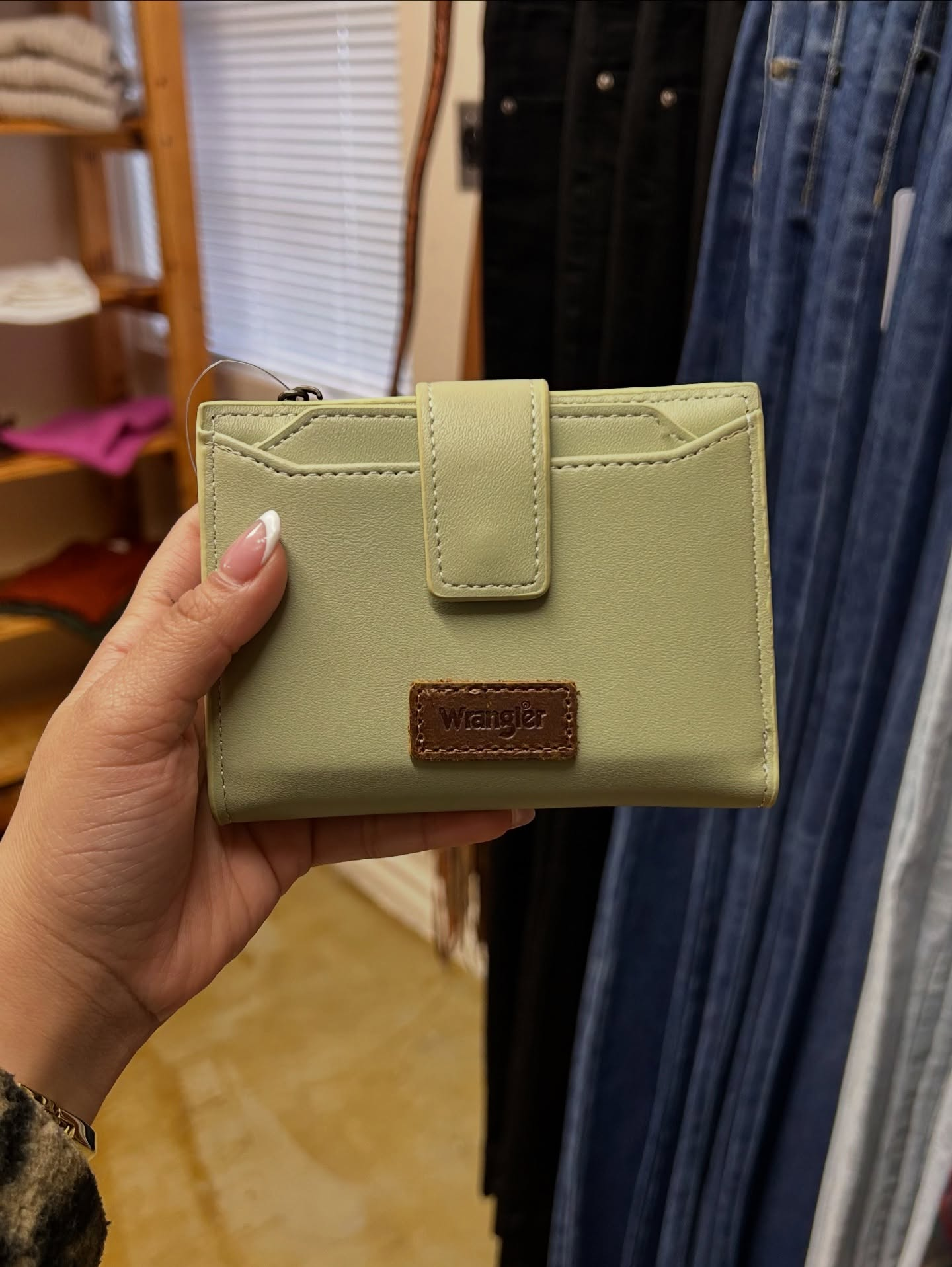 Wrangler Sage Compact Wallet